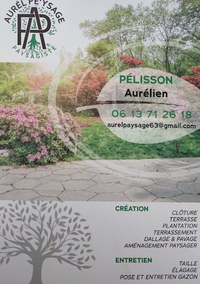 Aurél Pé'ysage, Paysagiste à Escoutoux