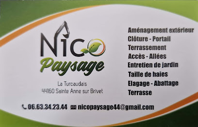 Nico Paysage Paysagiste à Sainte-Anne-sur-Brivet