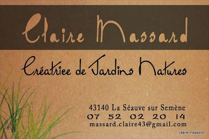 Claire MASSARD Ingénieur Conseil Conception Paysagère, Paysagiste à La Séauve-sur-Semène