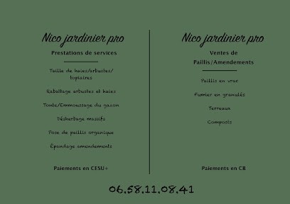 Nicojardinierpro, Paysagiste à Nieppe