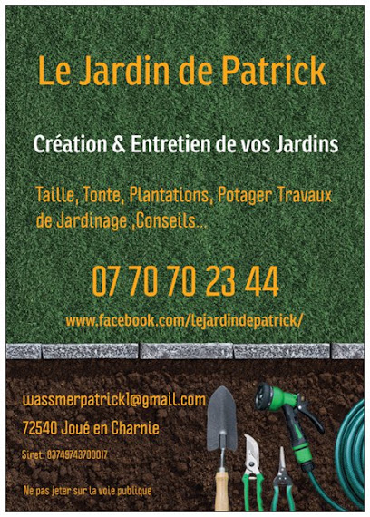 Le Jardin De Patrick, Paysagiste à Joué-en-Charnie
