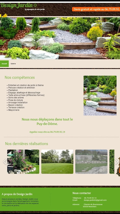 Design Jardin Paysagiste à Neschers