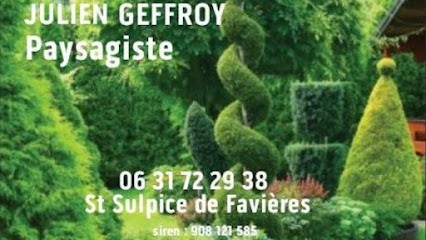 Julien Geffroy Paysagiste, Paysagiste à Saint-Sulpice-de-Favières