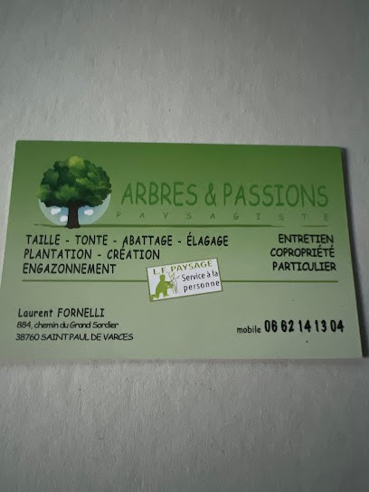 arbres et passions, Paysagiste à Saint-Paul-de-Varces