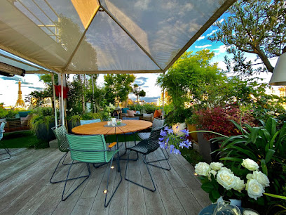 Terrasse Et Jardin De Paris — Square Lamoureux Paysagiste à Paris 16