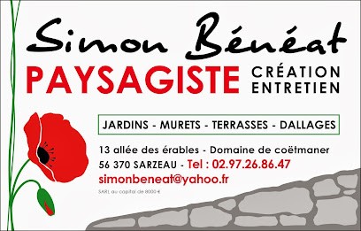 Beneat Simon, Paysagiste à Sarzeau